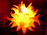 portable inflatable sun flower
