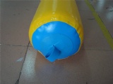 Inflatable pipe stick on water park
