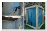 Size: 2.0mL * 2.0mW * 2.4mH
Material: 1000D PVC tarps
Weight: 92 * 64 * 25cm,35kgs
Color: As picture shown