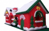 Inflatable bouncy The Santa reindeer sleigh GOOD ideas for Christmas