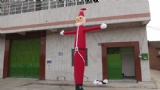 New high Christmas sky dancer wind dancer specialized inflatable man
