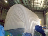 Size: 7mLx6mWx5mH
Material:Commercial grade PVC tarps
Color:same as the picture or can be customized
Weight: 87kgs
