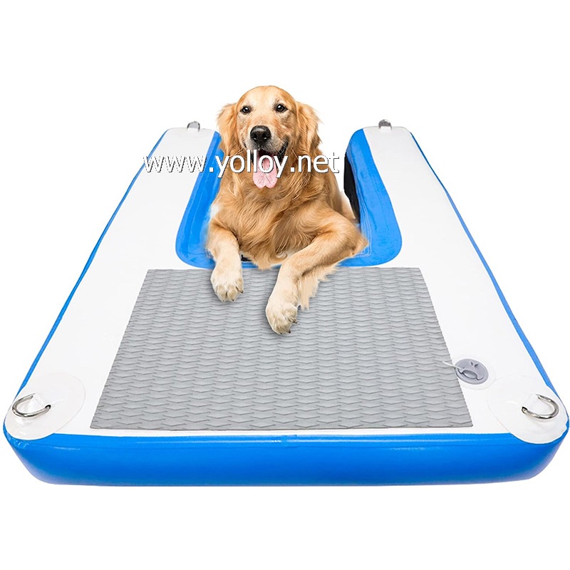 Inflatable Dog Ramp For Boats Docks And Pools