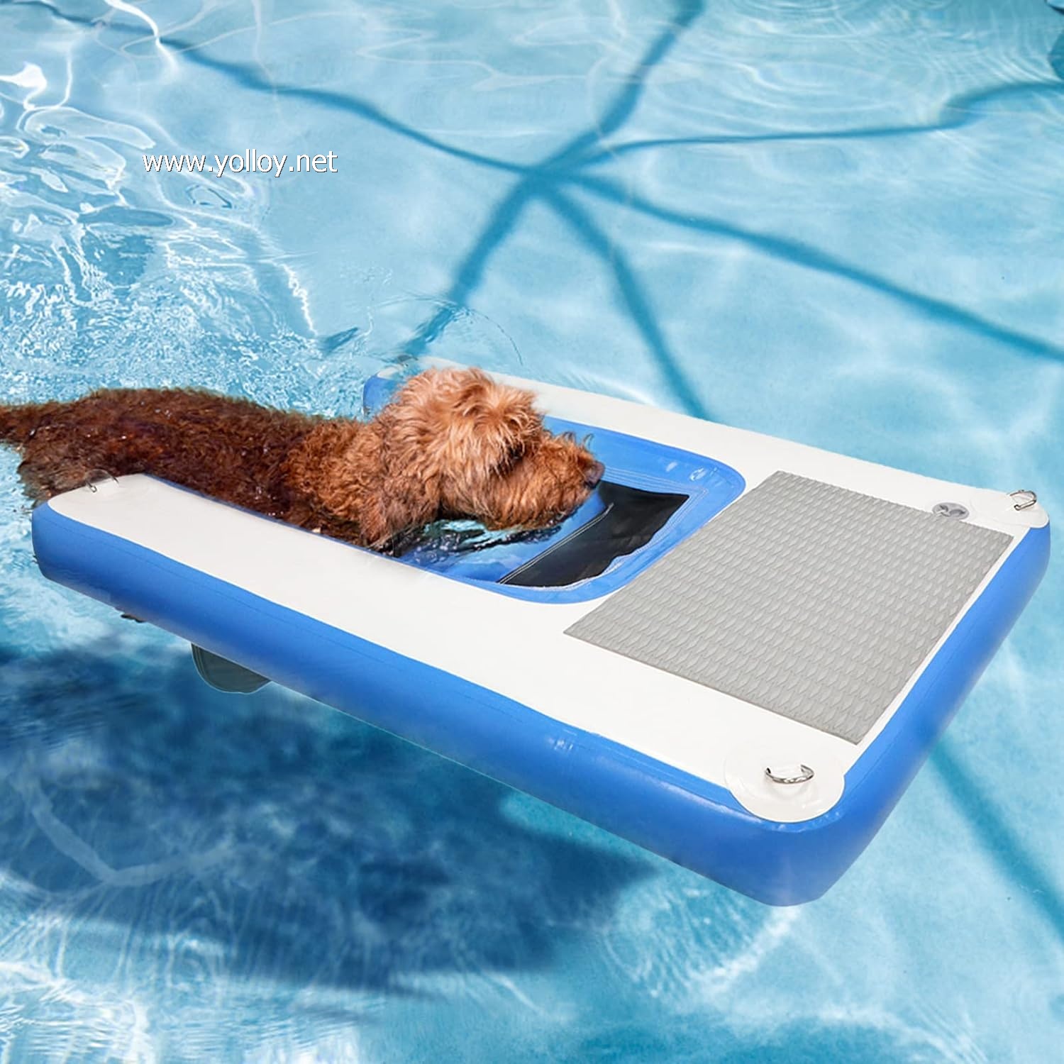 Inflatable Dog Ramp For Boats Docks And Pools