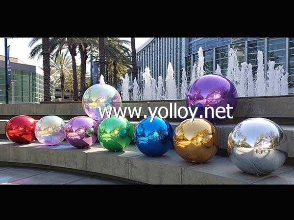 Event Decoration PVC Reflective Inflatable Mirror Balls