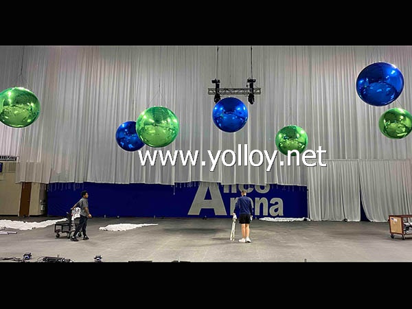 Event Decoration PVC Reflective Inflatable Mirror Balls