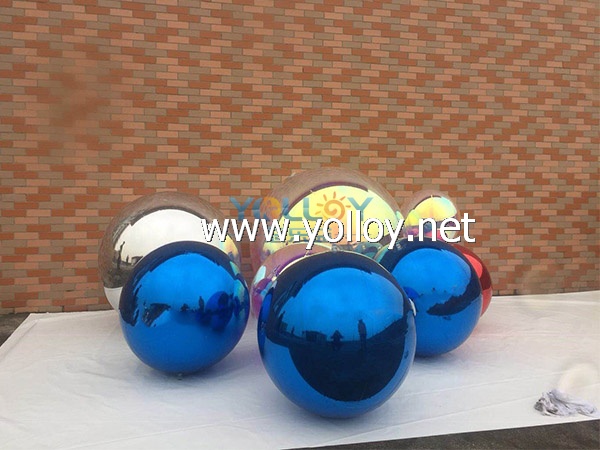 Event Decoration PVC Reflective Inflatable Mirror Balls