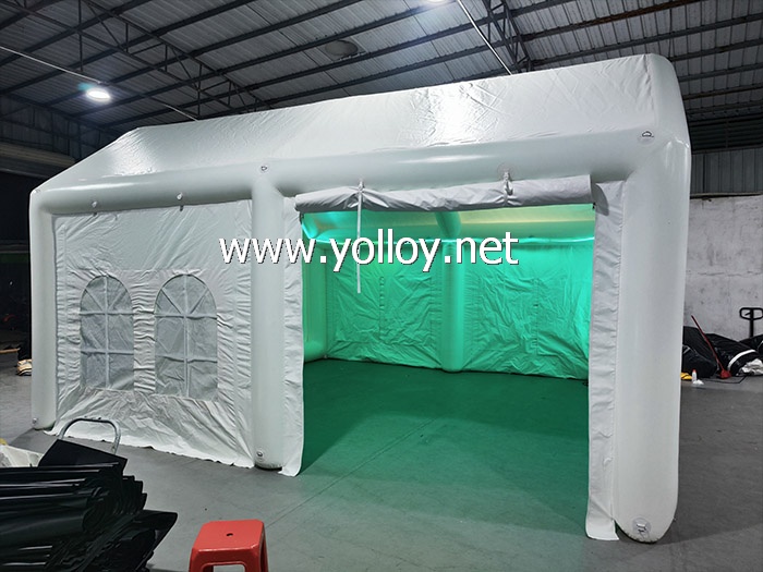 Outdoor LED inflatable wedding tent marquee