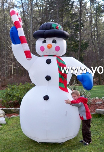 Yolloy Christmas Blow up snowman for sale
