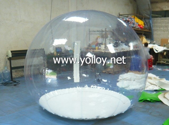 Transparent inflatable show ball for promotion event