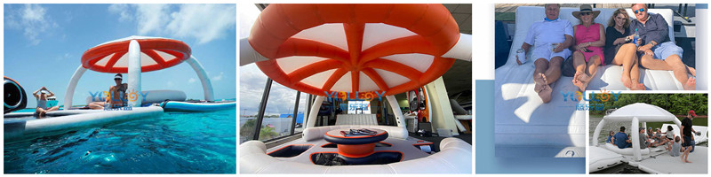 inflatable floating platform 2