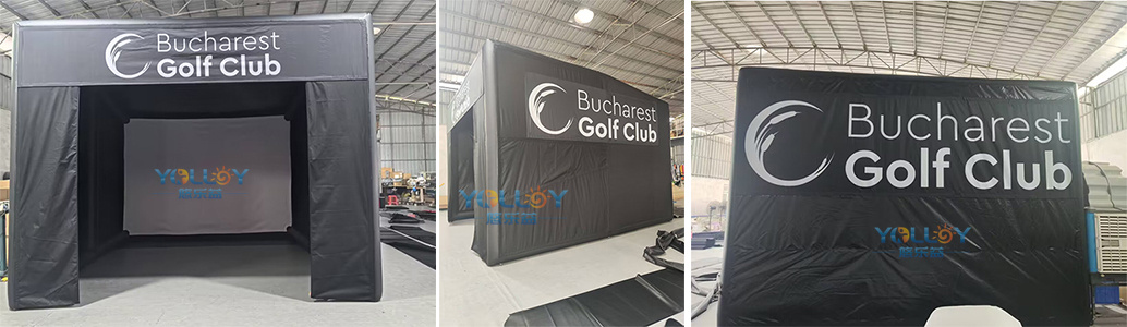 Inflatable Golf Simulator Tent