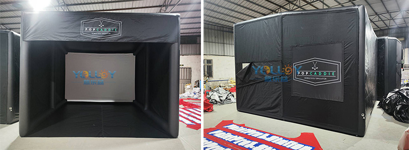 Inflatable Golf Simulator Tent